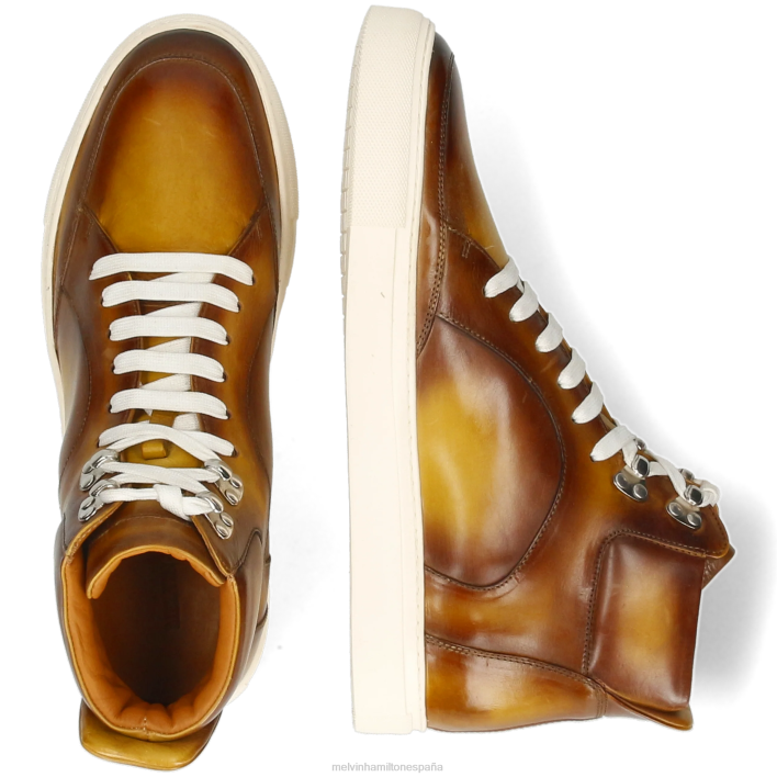 harvey 89 hombres Melvin & Hamilton marrón claro JRT4595 zapatillas