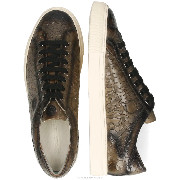 harvey 9 hombres Melvin & Hamilton caqui JRT4602 zapatillas