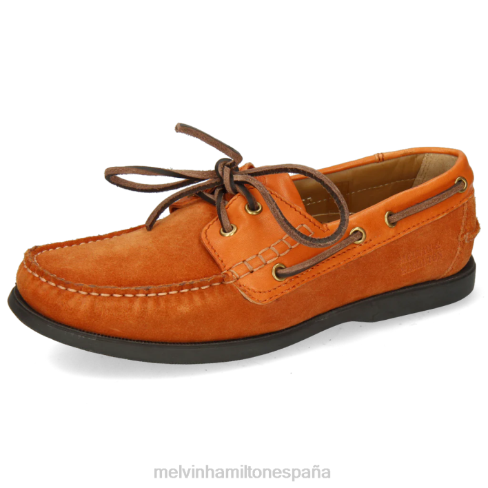 jason 1 hombres Melvin & Hamilton naranja JRT4712 zapatos del barco