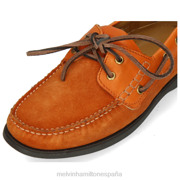 jason 1 hombres Melvin & Hamilton naranja JRT4712 zapatos del barco