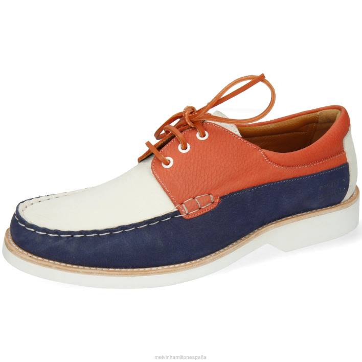 polvo 8 hombres Melvin & Hamilton multi JRT4704 zapatos del barco