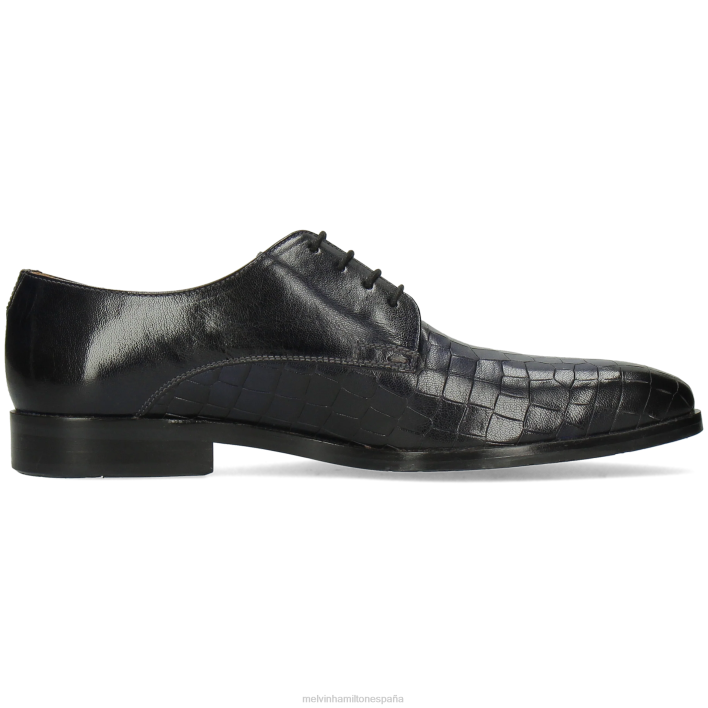 Flynn 1 hombres Melvin & Hamilton azul JRT4537 zapatos derby