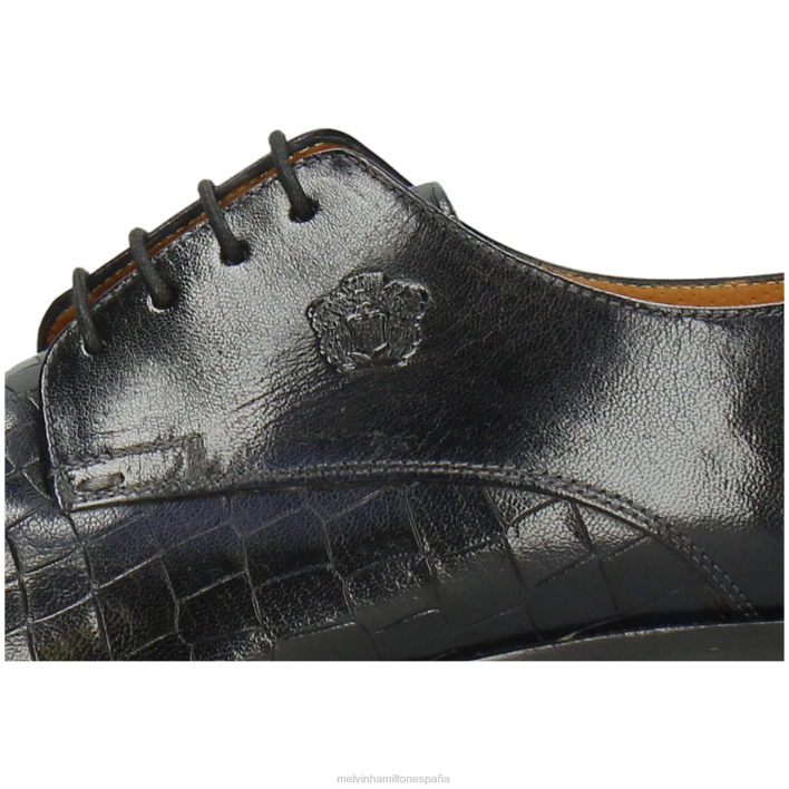 Flynn 1 hombres Melvin & Hamilton azul JRT4537 zapatos derby