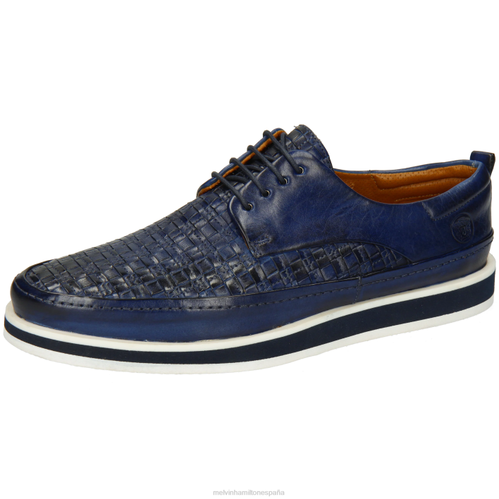 Harry 1 hombres Melvin & Hamilton azul JRT4524 zapatos derby