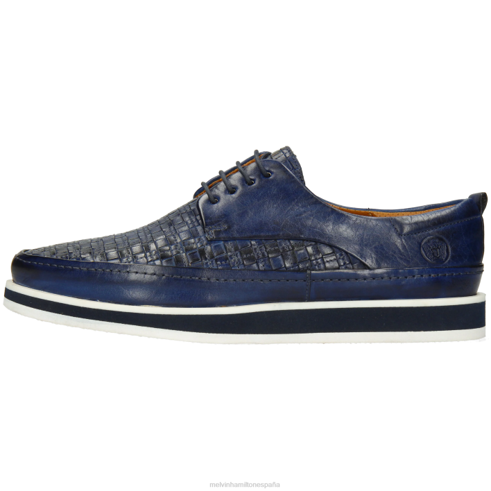 Harry 1 hombres Melvin & Hamilton azul JRT4524 zapatos derby