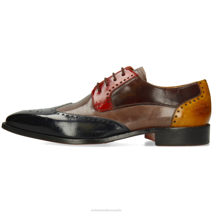 Jeff 14 hombres Melvin & Hamilton multi JRT4354 zapatos derby