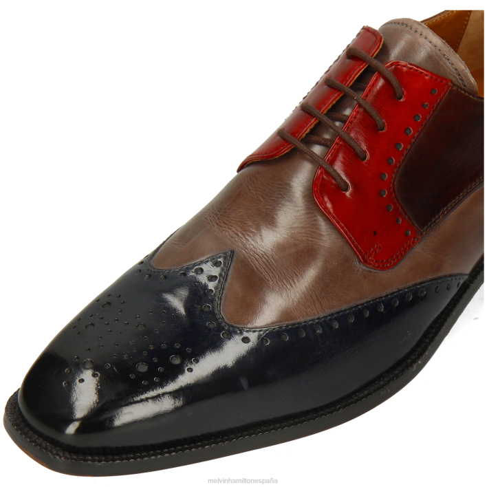 Jeff 14 hombres Melvin & Hamilton multi JRT4354 zapatos derby