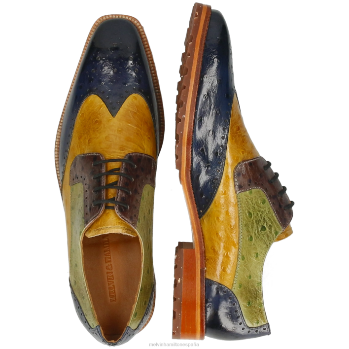 Jeff 14 hombres Melvin & Hamilton multi JRT4393 zapatos derby
