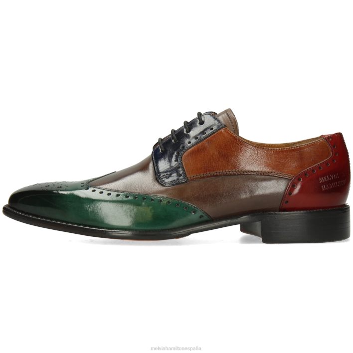 Jeff 14 hombres Melvin & Hamilton multi JRT4451 zapatos derby