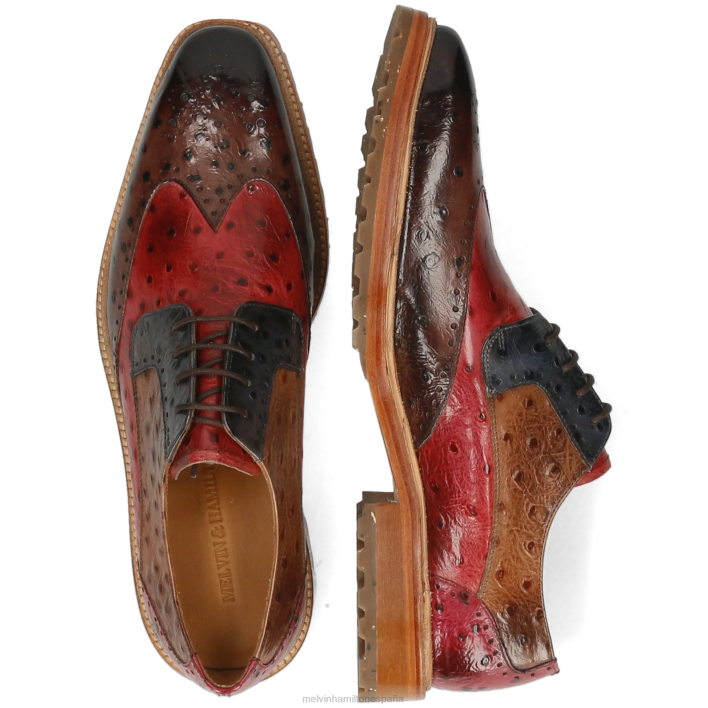 Jeff 14 hombres Melvin & Hamilton multi JRT4473 zapatos derby