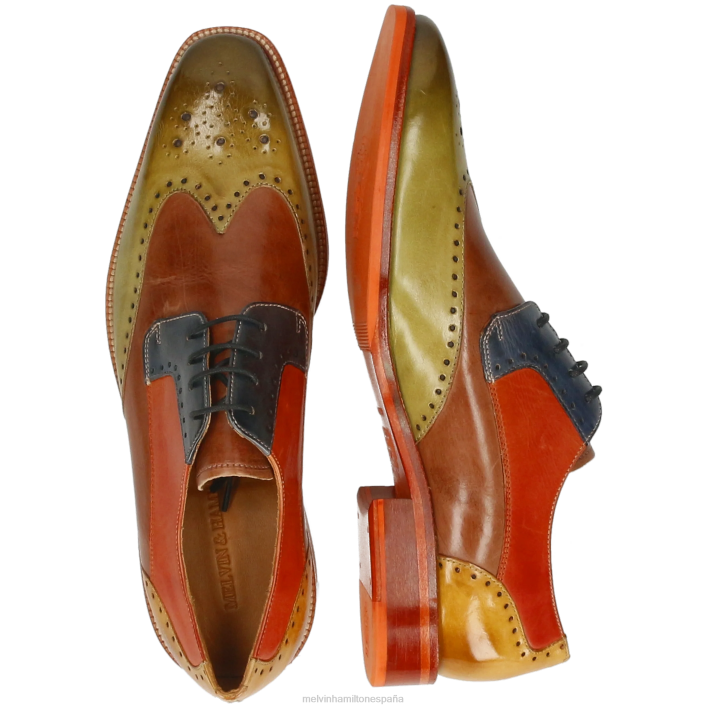 Jeff 14 hombres Melvin & Hamilton multi JRT4493 zapatos derby