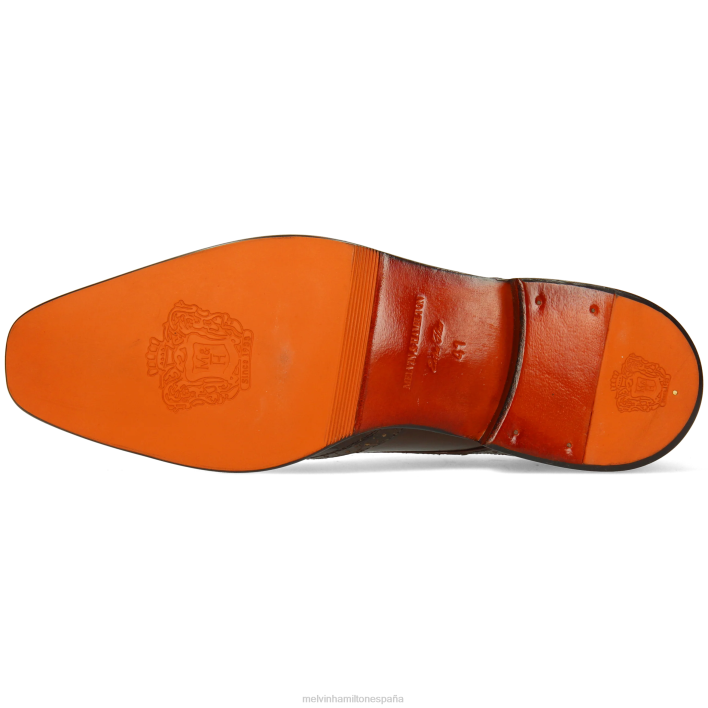 Jeff 1 hombres Melvin & Hamilton marrón JRT4445 zapatos derby