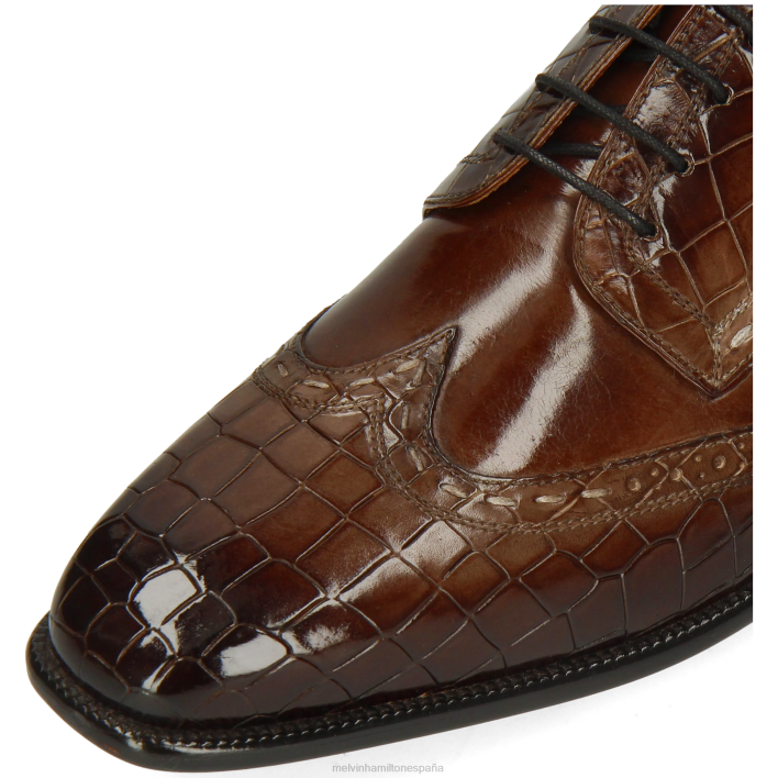Jeff 1 hombres Melvin & Hamilton marrón JRT4445 zapatos derby