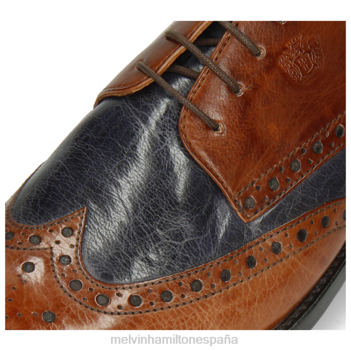 Martín 15 hombres Melvin & Hamilton marrón JRT4532 zapatos derby