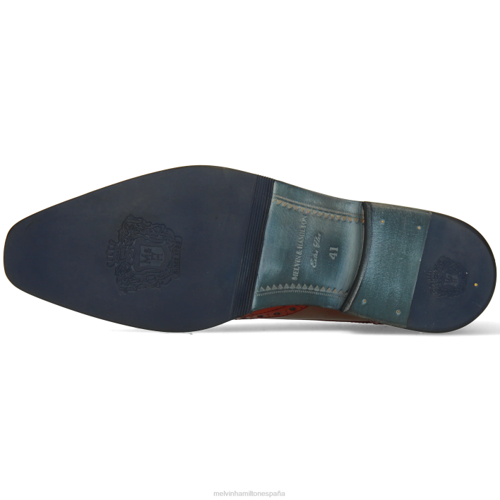 Martín 15 hombres Melvin & Hamilton rojo JRT4442 zapatos derby