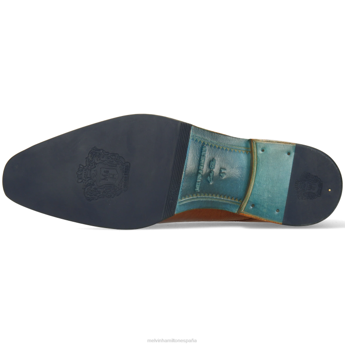 Martín 1 hombres Melvin & Hamilton marrón JRT4495 zapatos derby