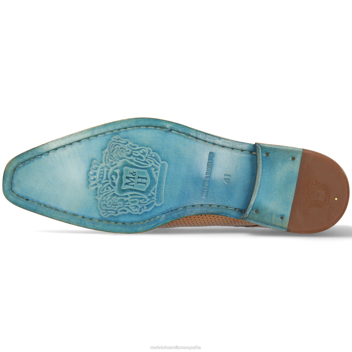 Martín 1 hombres Melvin & Hamilton marrón JRT4563 zapatos derby