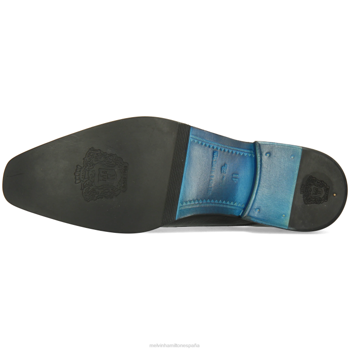 Martín 1 hombres Melvin & Hamilton negro JRT4465 zapatos derby