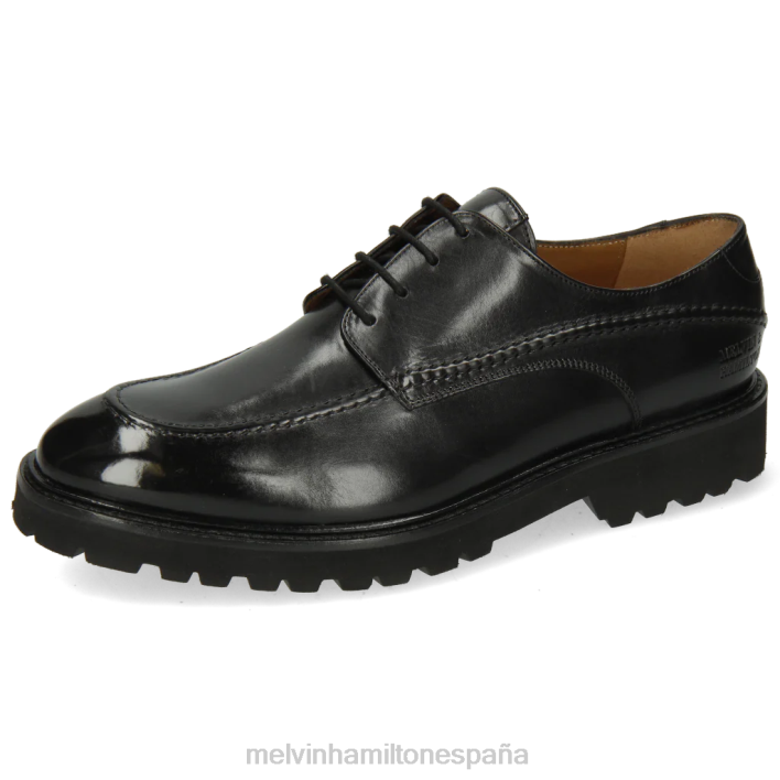 Mateo 36 hombres Melvin & Hamilton negro JRT4544 zapatos derby