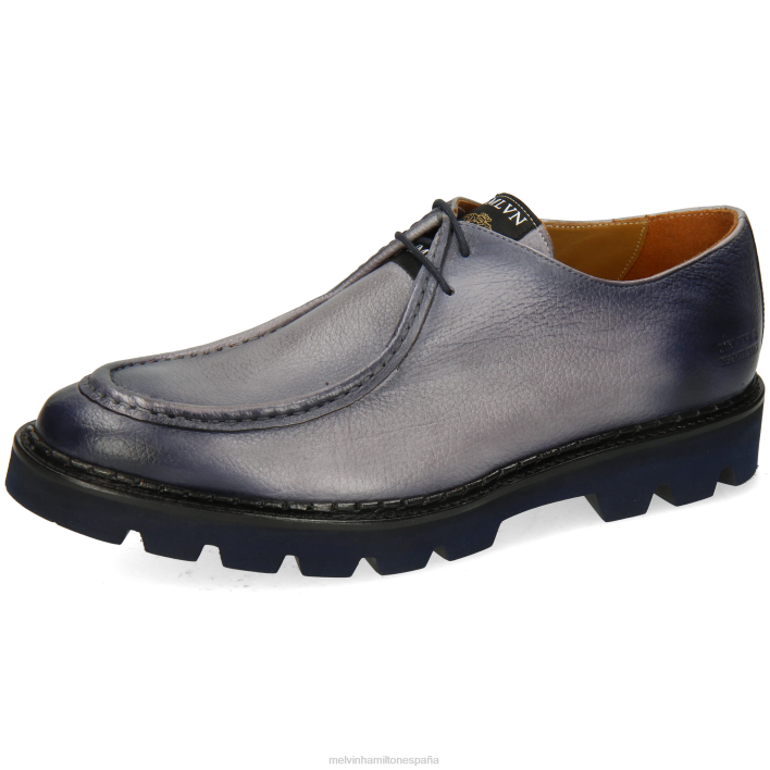 Mateo 51 hombres Melvin & Hamilton gris JRT4411 zapatos derby