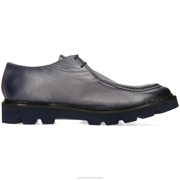 Mateo 51 hombres Melvin & Hamilton gris JRT4411 zapatos derby