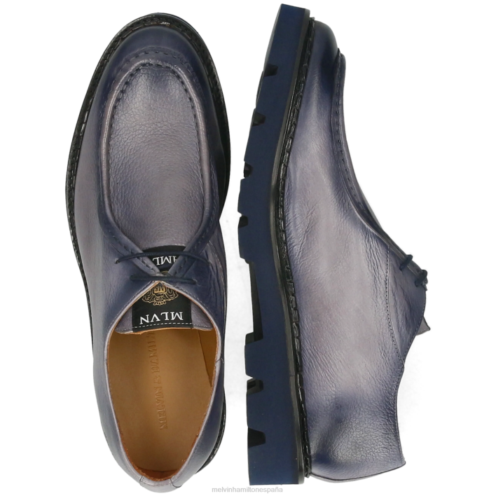 Mateo 51 hombres Melvin & Hamilton gris JRT4411 zapatos derby