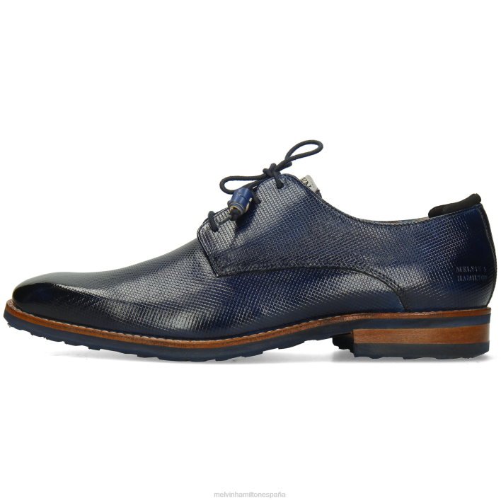Ryder 1 hombres Melvin & Hamilton azul JRT4402 zapatos derby