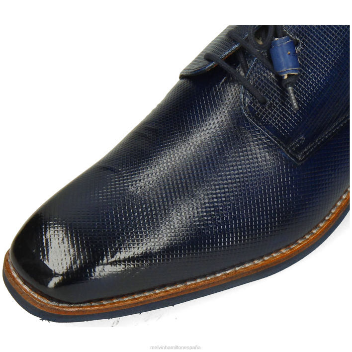 Ryder 1 hombres Melvin & Hamilton azul JRT4402 zapatos derby