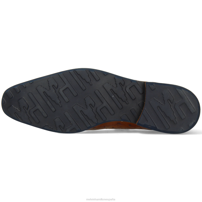 Ryder 1 hombres Melvin & Hamilton marrón JRT4357 zapatos derby