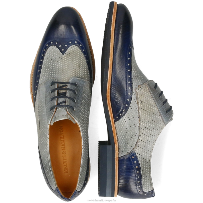 bobby 1 hombres Melvin & Hamilton multi JRT4553 zapatos derby