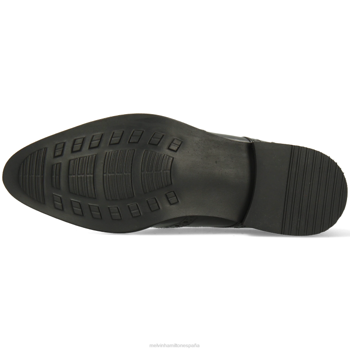 bobby 5 hombres Melvin & Hamilton negro JRT4382 zapatos derby