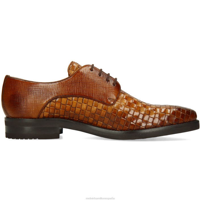 clavo 7 hombres Melvin & Hamilton marrón JRT4428 zapatos derby