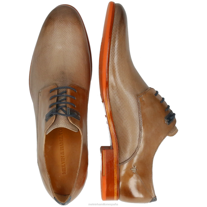 clint 1 hombres Melvin & Hamilton gris JRT4467 zapatos derby