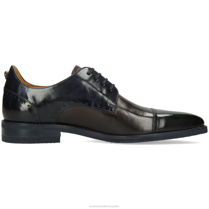 dave 1 hombres Melvin & Hamilton gris JRT4499 zapatos derby