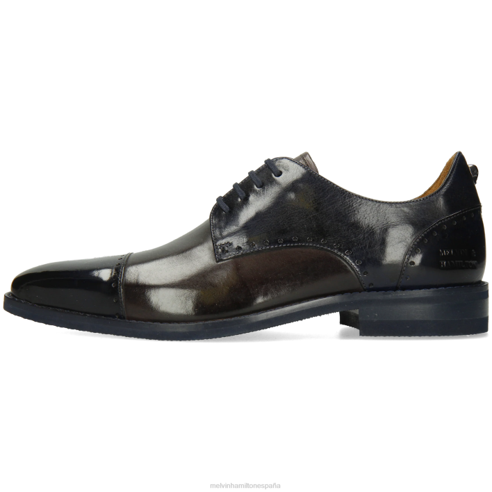 dave 1 hombres Melvin & Hamilton gris JRT4499 zapatos derby