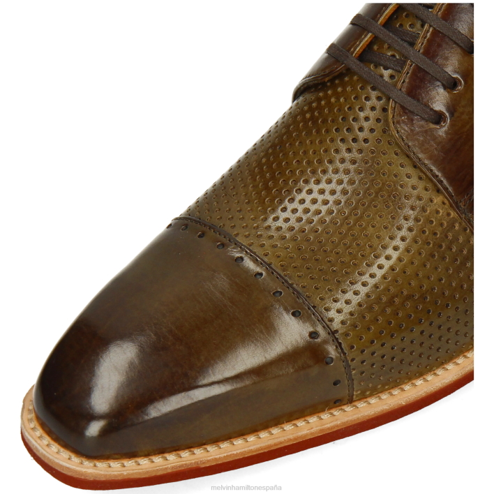 dave 1 hombres Melvin & Hamilton verde JRT4561 zapatos derby