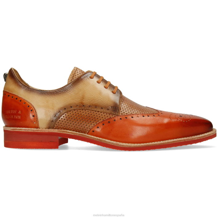 dave 2 hombres Melvin & Hamilton multi JRT4508 zapatos derby