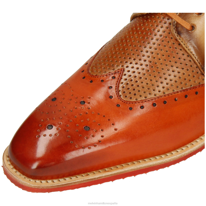 dave 2 hombres Melvin & Hamilton multi JRT4508 zapatos derby
