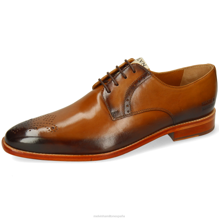 dylan 1 hombres Melvin & Hamilton marrón JRT4403 zapatos derby