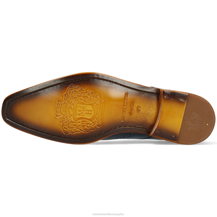 dylan 2 hombres Melvin & Hamilton azul JRT4483 zapatos derby