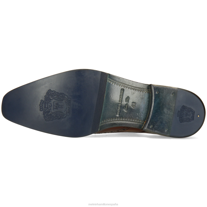 dylan 2 hombres Melvin & Hamilton marrón JRT4355 zapatos derby