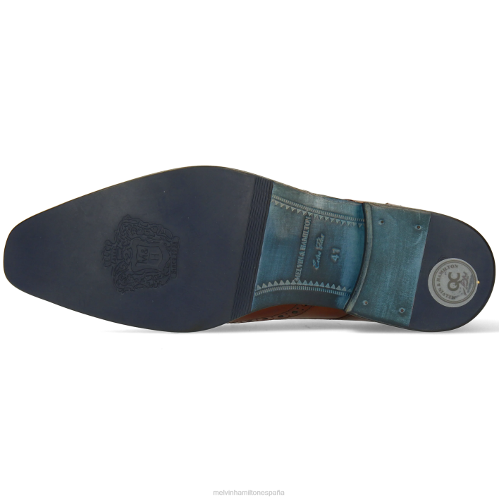 dylan 2 hombres Melvin & Hamilton marrón JRT4477 zapatos derby