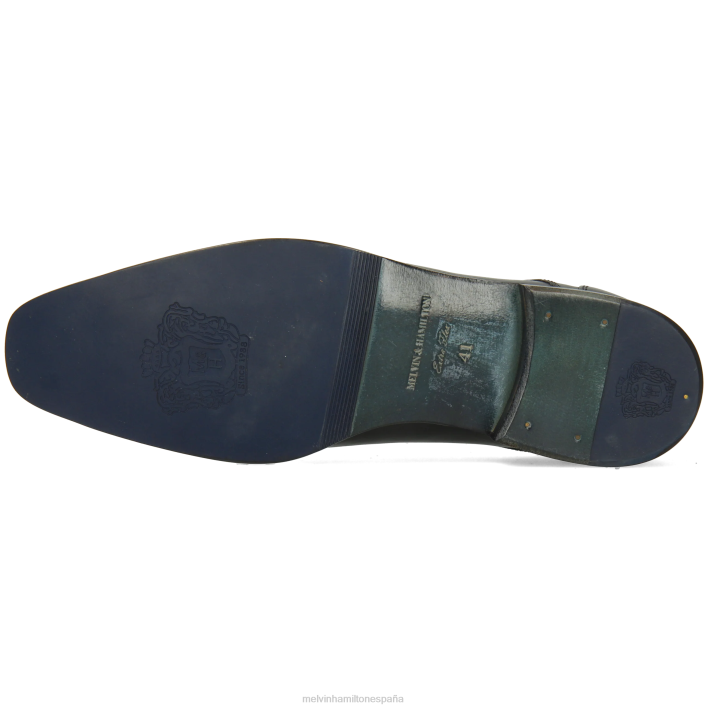 elías 4 hombres Melvin & Hamilton negro JRT4387 zapatos derby