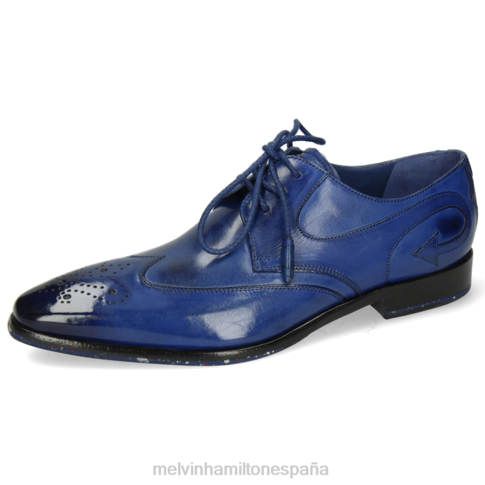 elvis 63 hombres Melvin & Hamilton azul JRT4556 zapatos derby