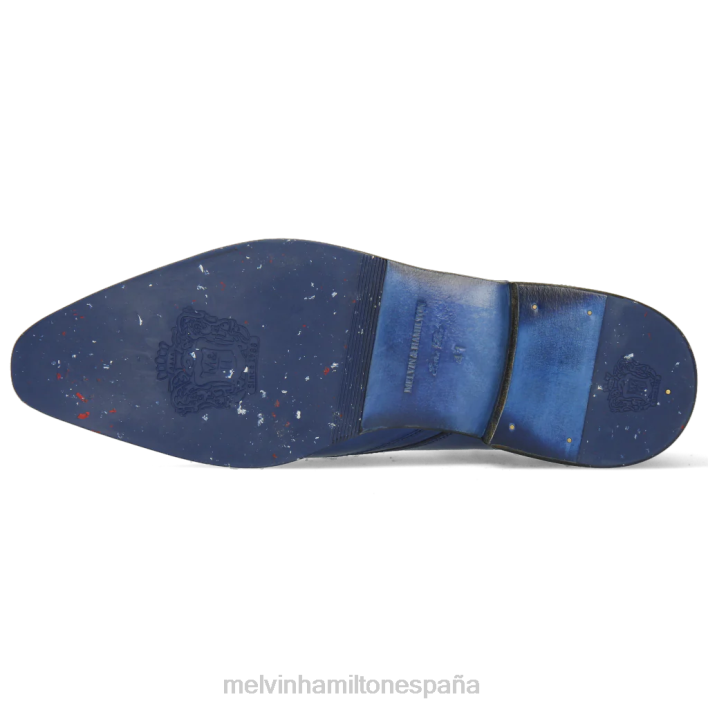 elvis 63 hombres Melvin & Hamilton azul JRT4556 zapatos derby