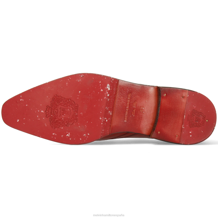 elvis 63 hombres Melvin & Hamilton rojo JRT4550 zapatos derby