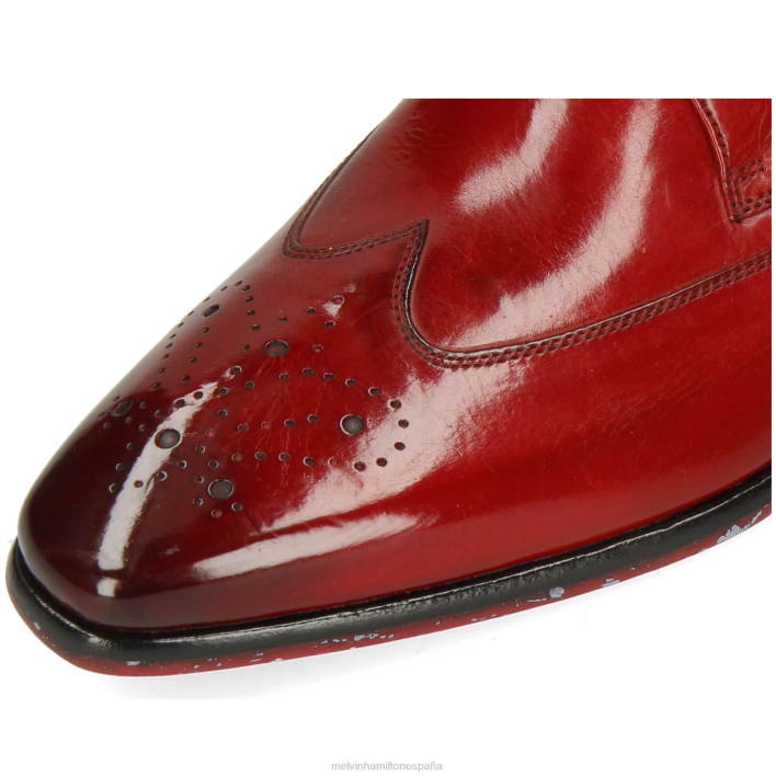 elvis 63 hombres Melvin & Hamilton rojo JRT4550 zapatos derby
