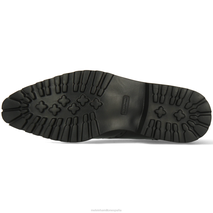 emilio 10 hombres Melvin & Hamilton negro JRT4383 zapatos derby