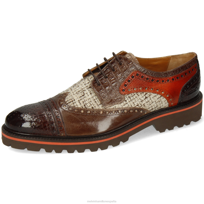 enrique 7 hombres Melvin & Hamilton multi JRT4536 zapatos derby