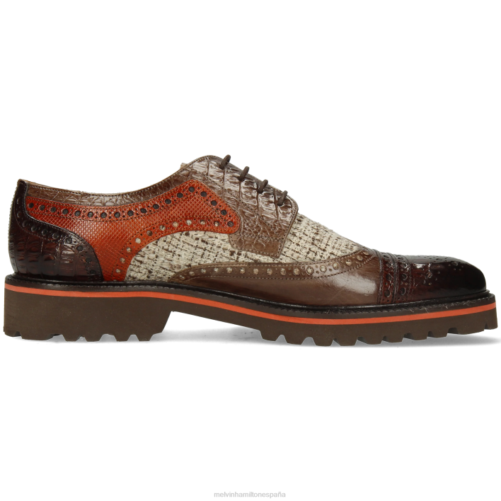 enrique 7 hombres Melvin & Hamilton multi JRT4536 zapatos derby